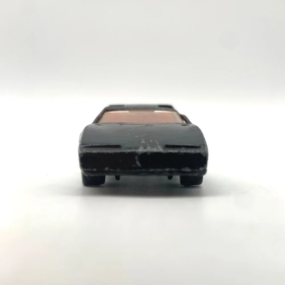 Hot Wheels 1982 Firebird Toy Car Black Red Interior Vintage 80s Mattel Diecast